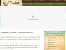 Tablet Screenshot of phildesco.com